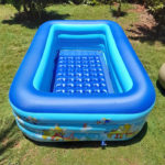 Inflatable Family Swimming Pool Large Capacity Outdoor Swimming Pool 2.1m*1.5m*0.6m