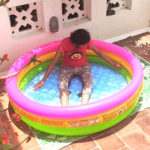 Kid's Summer Sunset Glow Inflatable Pool Kids 1.47m by 33cm