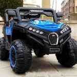 Kids 12V Battery Operated Electric Ride on Jeep With Remote Control Blue