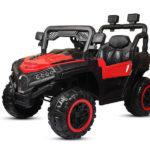 Kids 12V Battery Operated Electric Ride on Jeep With Remote Control Red